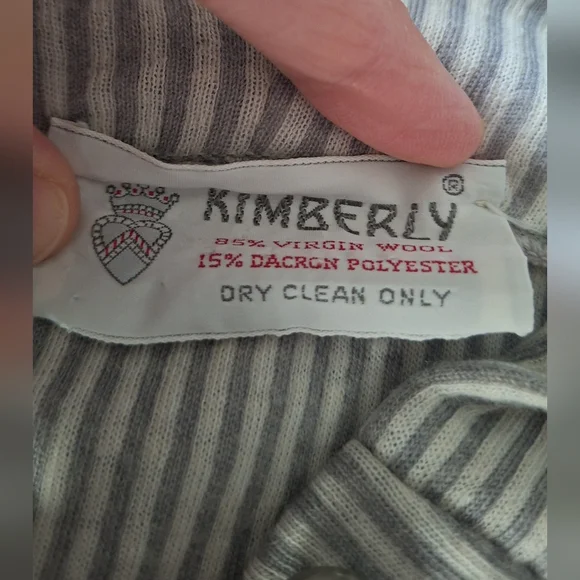 Vintage KIMBERLY Virgin Wool Tunic, Dress, House Coat - Picture 3 of 9